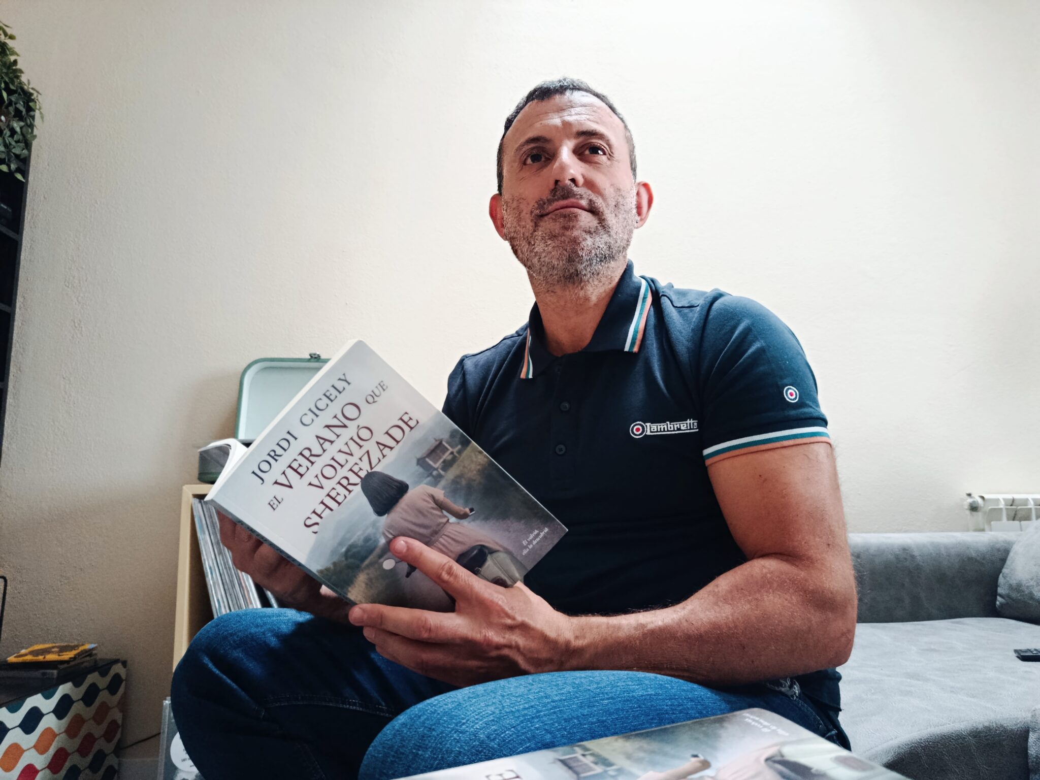 Jordi Cicely, autor de Mariela envenena mis sueños y El verano que volvió Sherezade